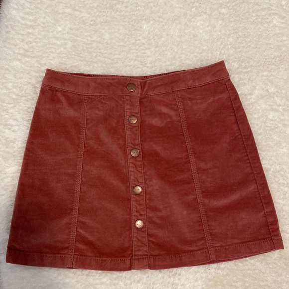 Brand NEW, Unworn, ZARA Japan Girls Skirt, size 9/10, Tan & Pink - Picture 3 of 4